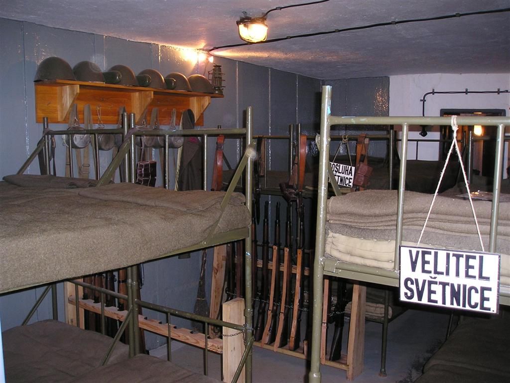 Březinka - pokoj mužstva