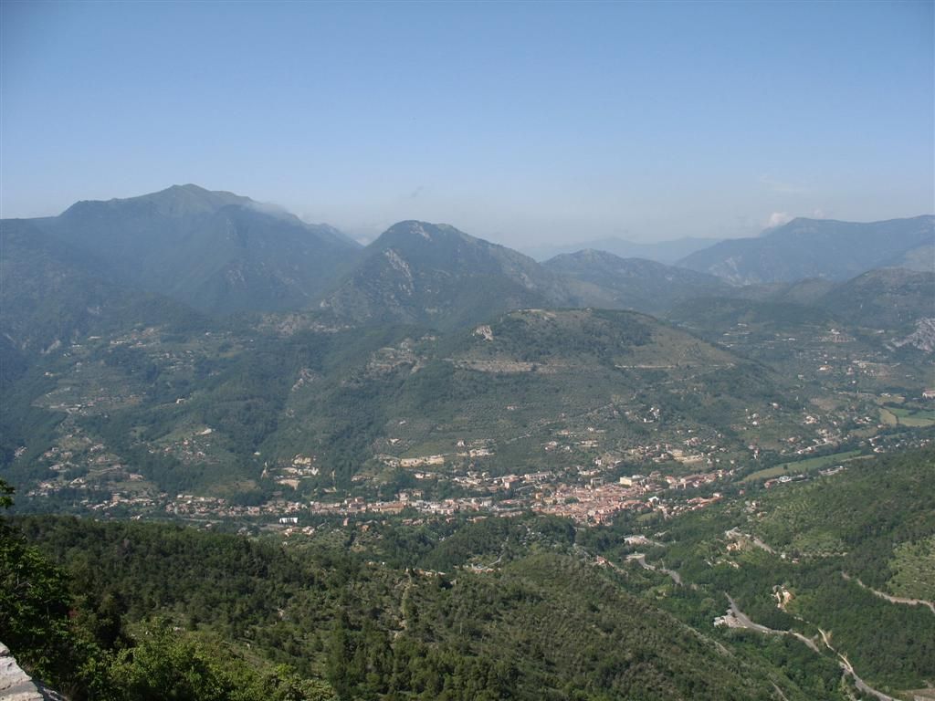 Sospel, tvrz Agaisen a Monte Grosso