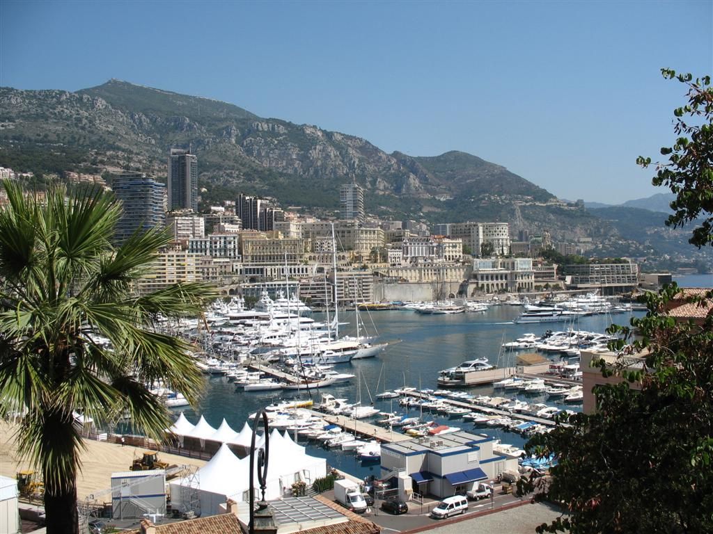 Přístav v Monte Carlu