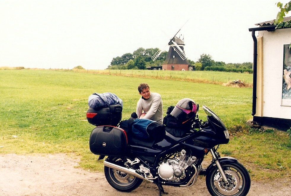 Pauza v motorestu u mlýna - Německo