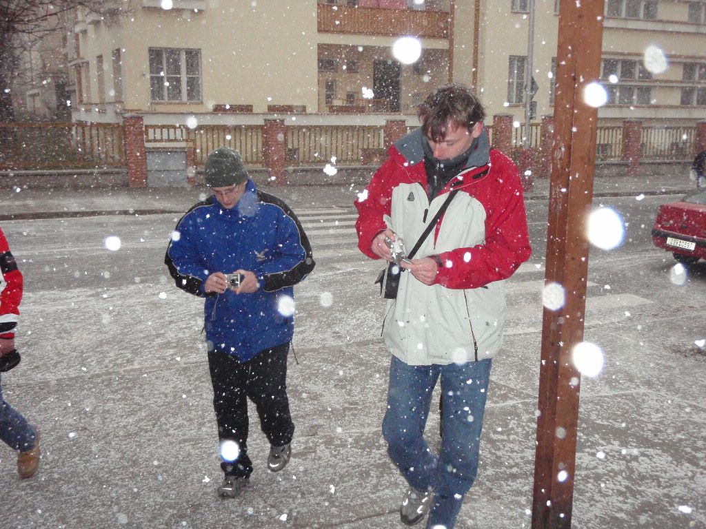 Sobotní chumelenice