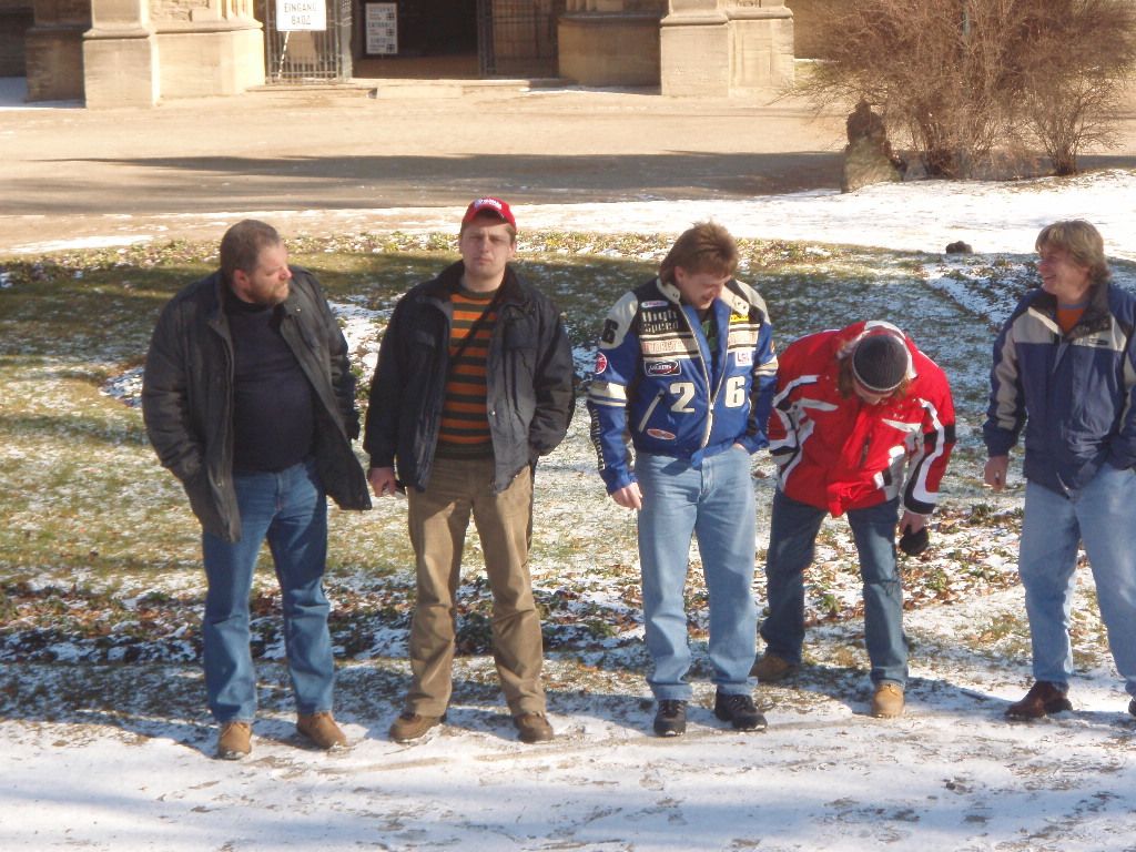 Focení před Barborou