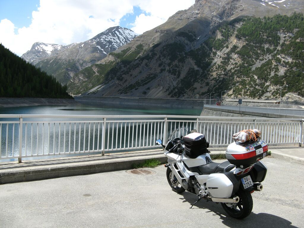 Přehrada pod Livignem 2007