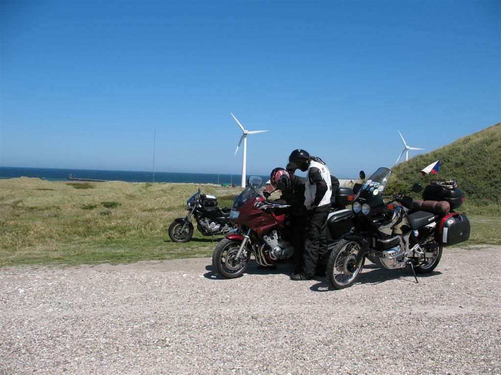 Norsko 2008 - Dánsko Přístav Hanstholm