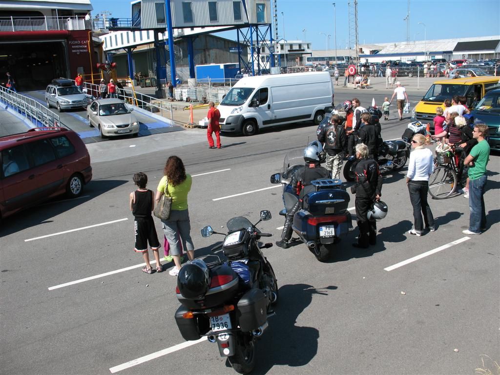 Norsko 2008 - Dánsko Přístav Hanstholm