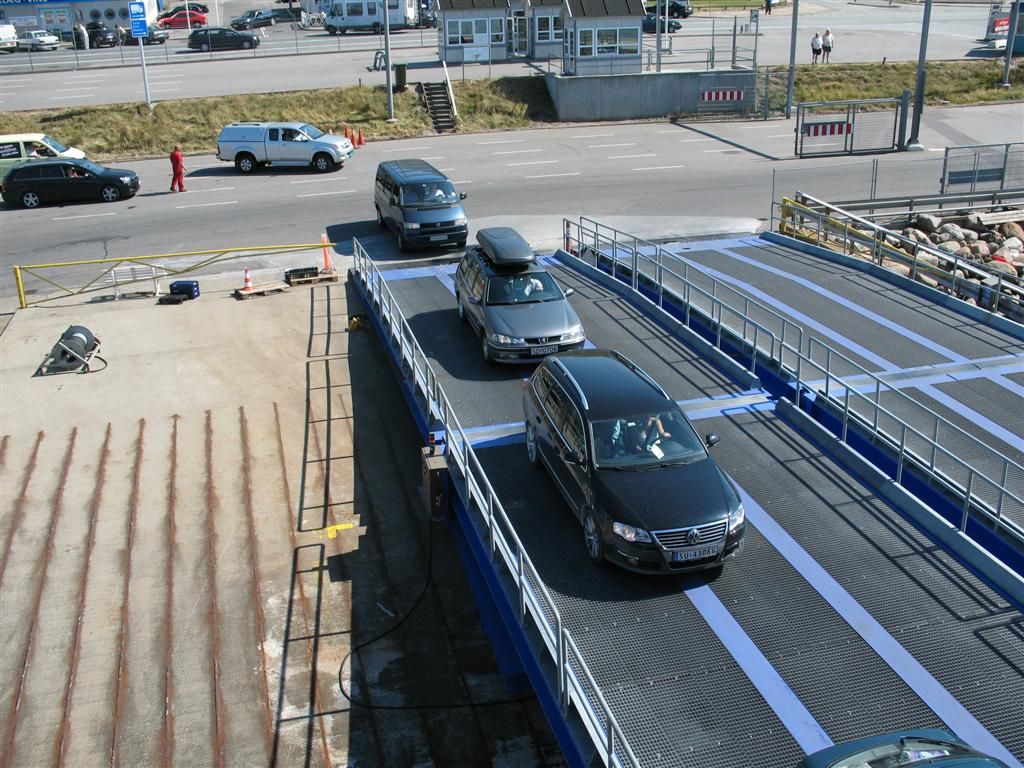 Norsko 2008 - Trajekt