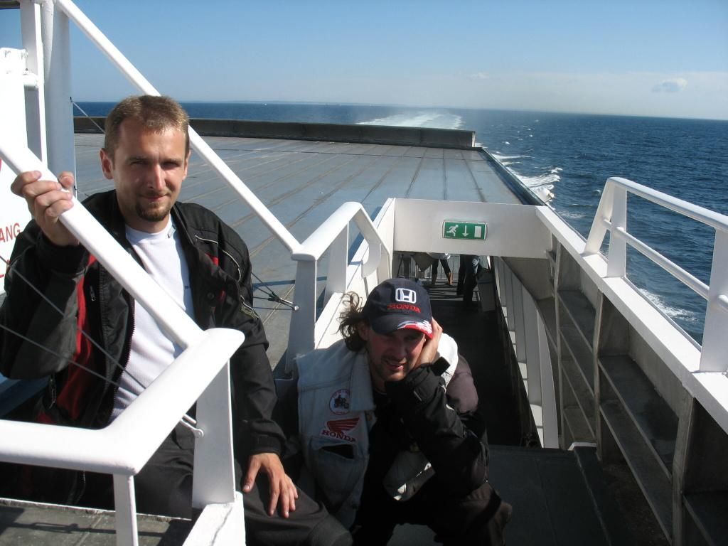 Norsko 2008 - Trajekt