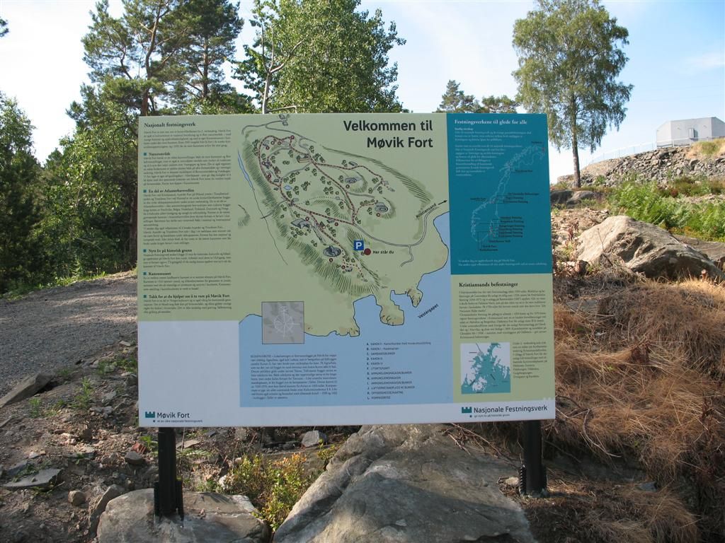 Norsko 2008 - Kristiansand Pevnost