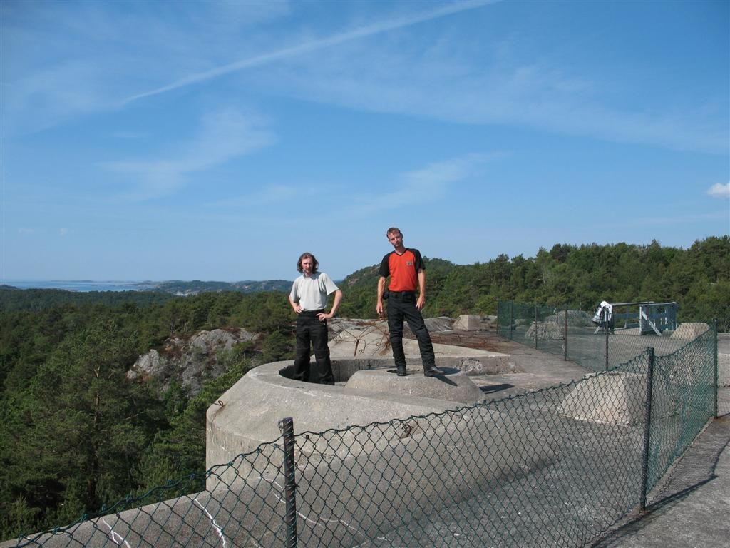 Norsko 2008 - Kristiansand Pevnost