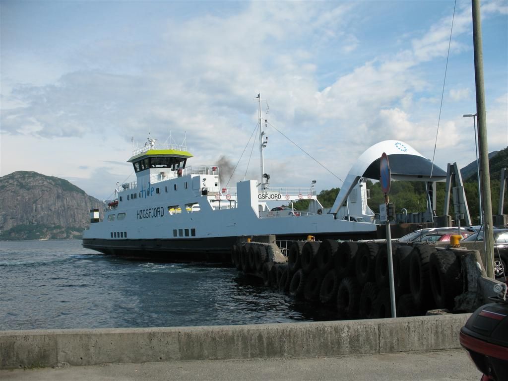 Norsko 2008 - Fjord Trajekt