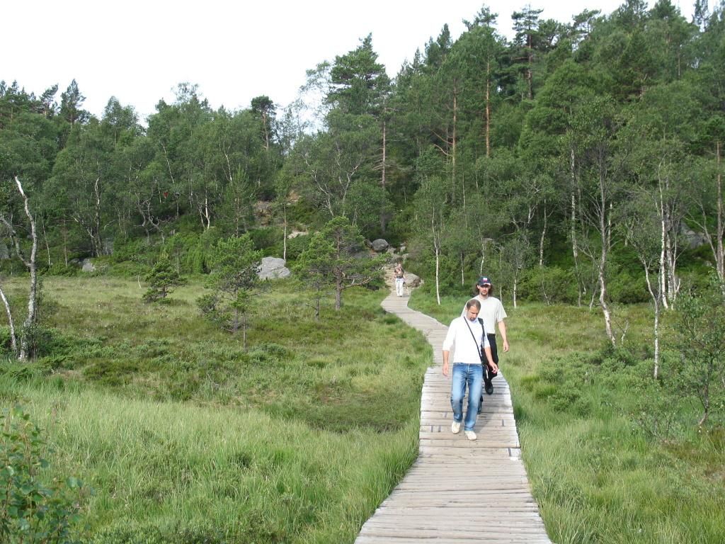 Norsko 2008 - Cesta Na Preikestolen