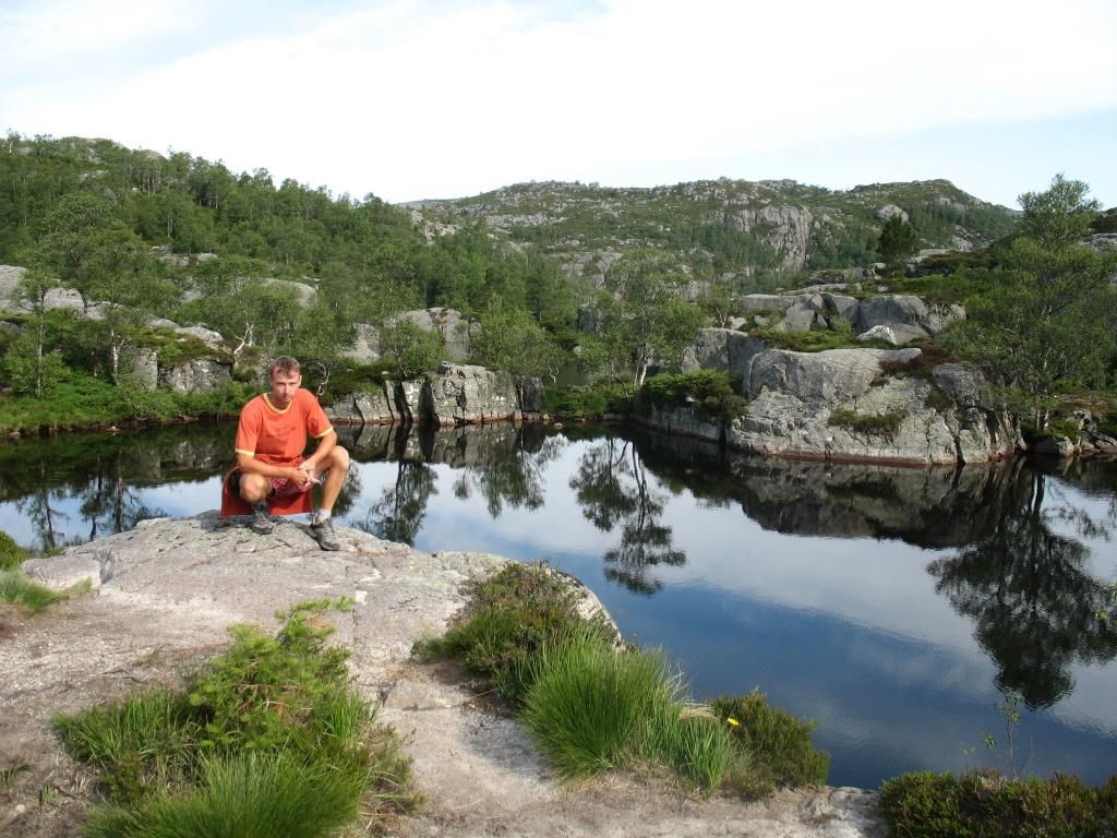 Norsko 2008 - Cesta Na Preikestolen
