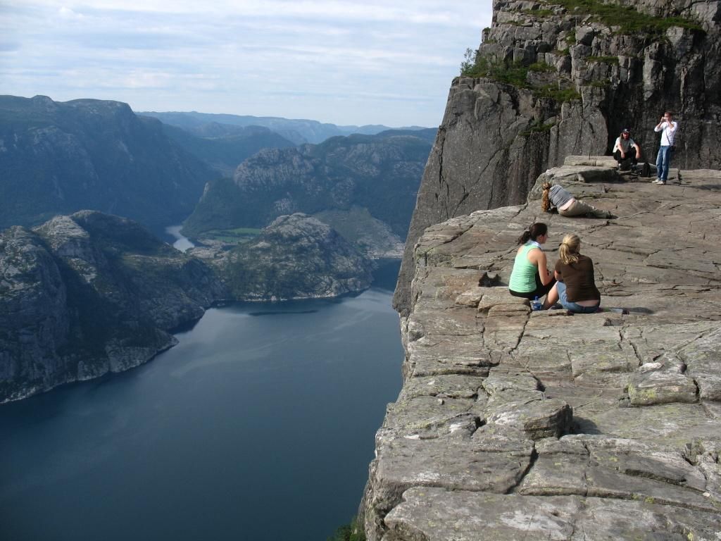 Norsko 2008 - Preikestolen