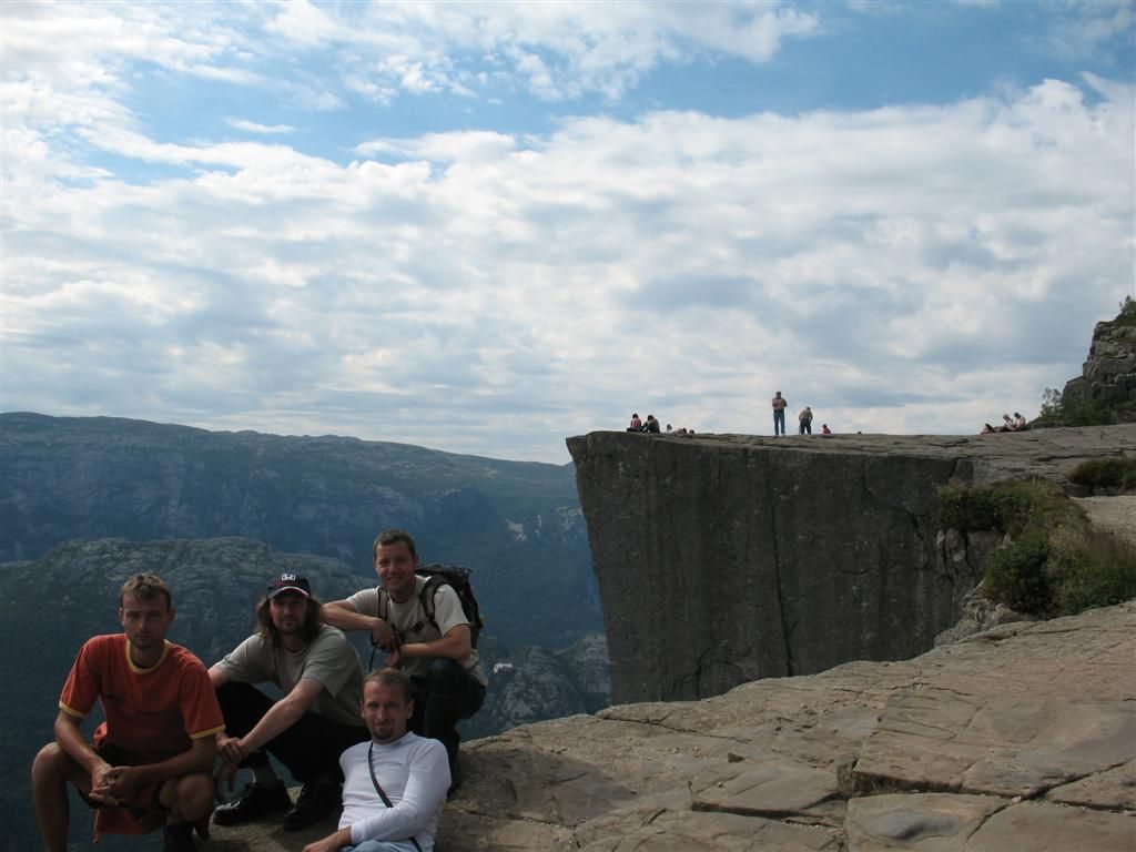 Norsko 2008 - Preikestolen