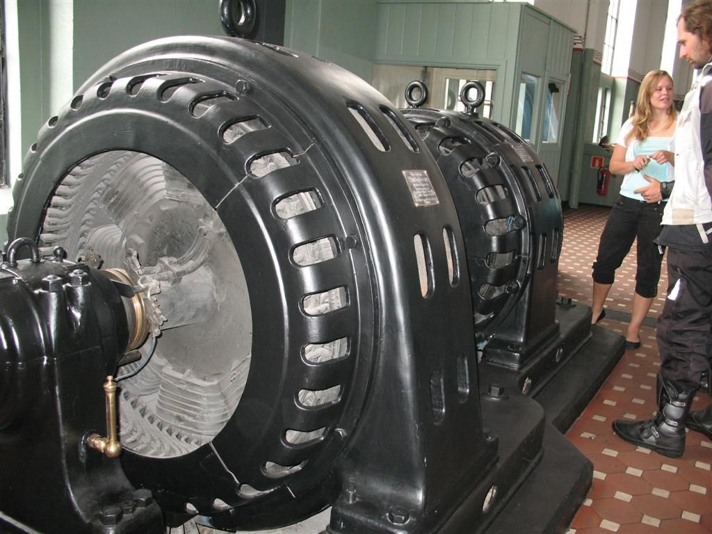 Norsko 2008 - Tyssedal Muzeum Hydroelektrárny