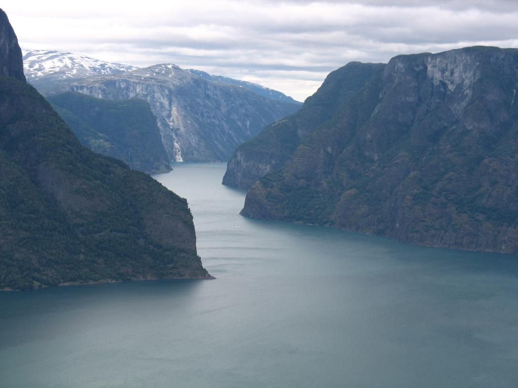 Norsko 2008 - Výhled Na Fjord