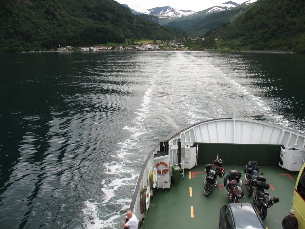 Norsko 2008 - Trajekt