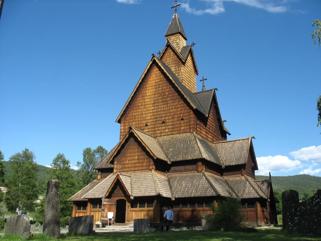 Norsko 2008 - Kostel V Heddal