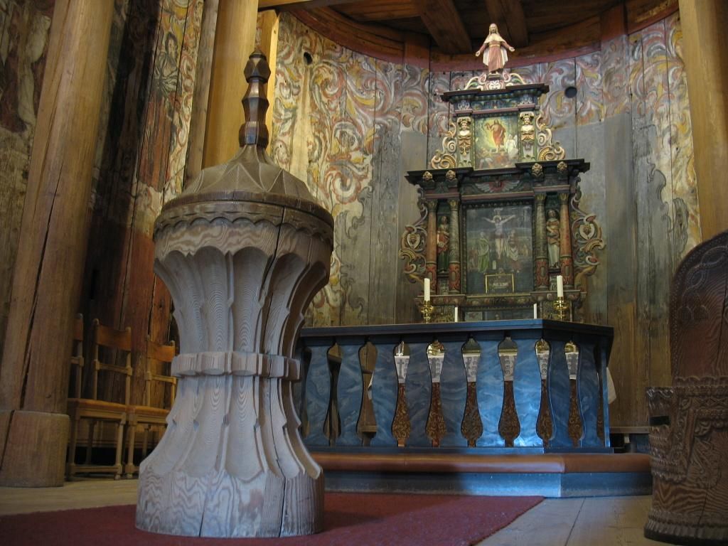 Norsko 2008 - Kostel V Heddal