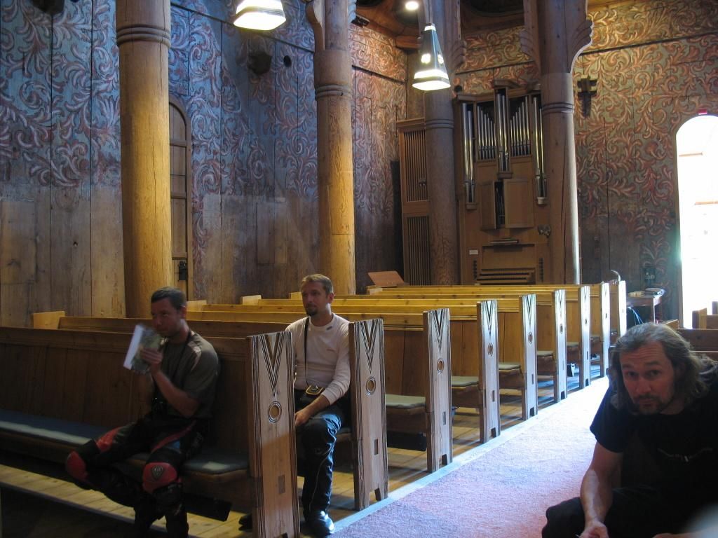 Norsko 2008 - Kostel V Heddal