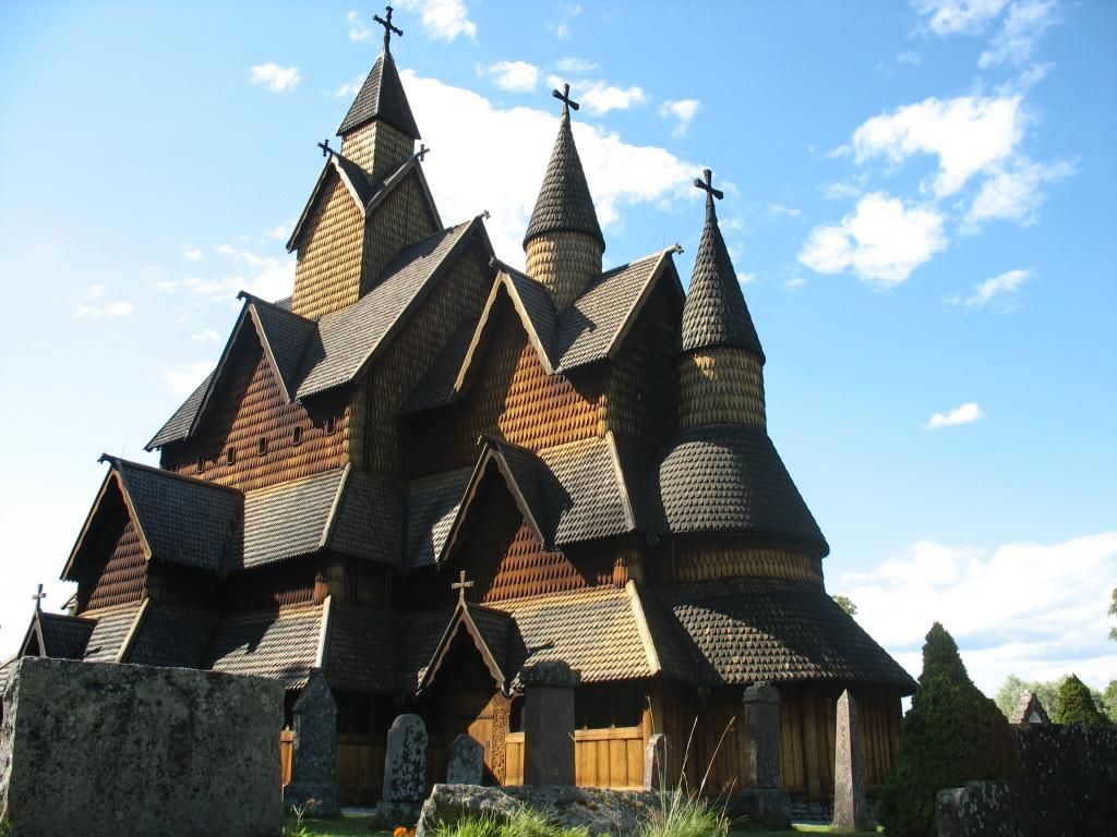 Norsko 2008 - Kostel V Heddal