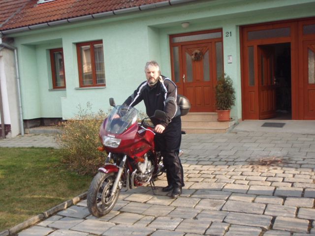 1 vyjížďka morava 9.2.2008.Moje maličkost