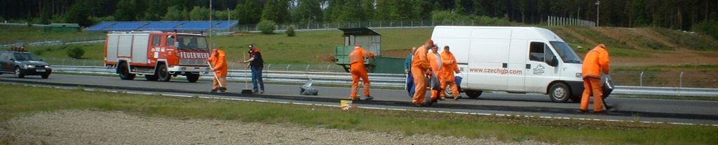 1. závod a morký trénink