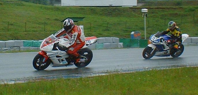 1. závod a morký trénink